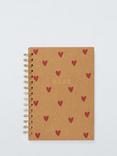 John Lewis A5 Hearts 2025 Diary, Multi