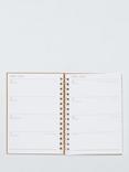 John Lewis A5 Hearts 2025 Diary, Multi