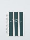 John Lewis A5 Stripe 2025 Diary, Multi