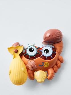 John Lewis Bath Time Crab Toy, Multi