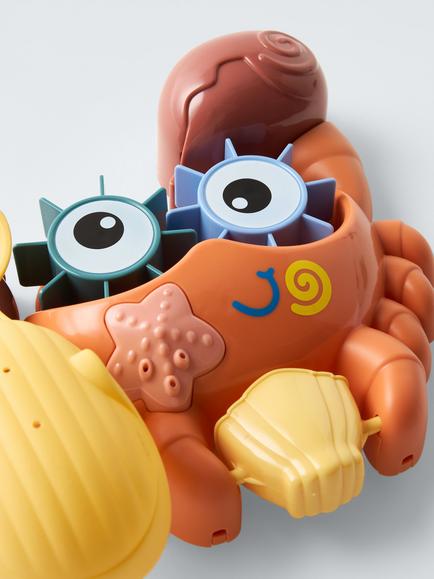 John Lewis Bath Time Crab Toy - view 2, Multi