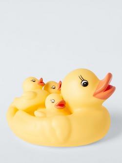 John Lewis Bath Time Ducks, Set of 4, Multi