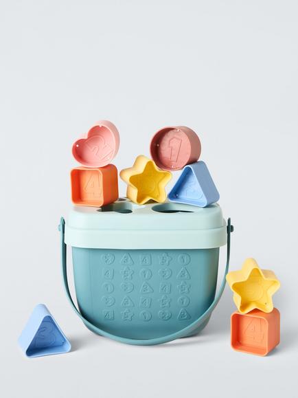 John Lewis Shape Sorter Set, Multi