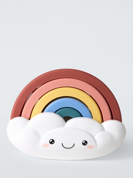 John Lewis Stacking Rainbow Set, Multi