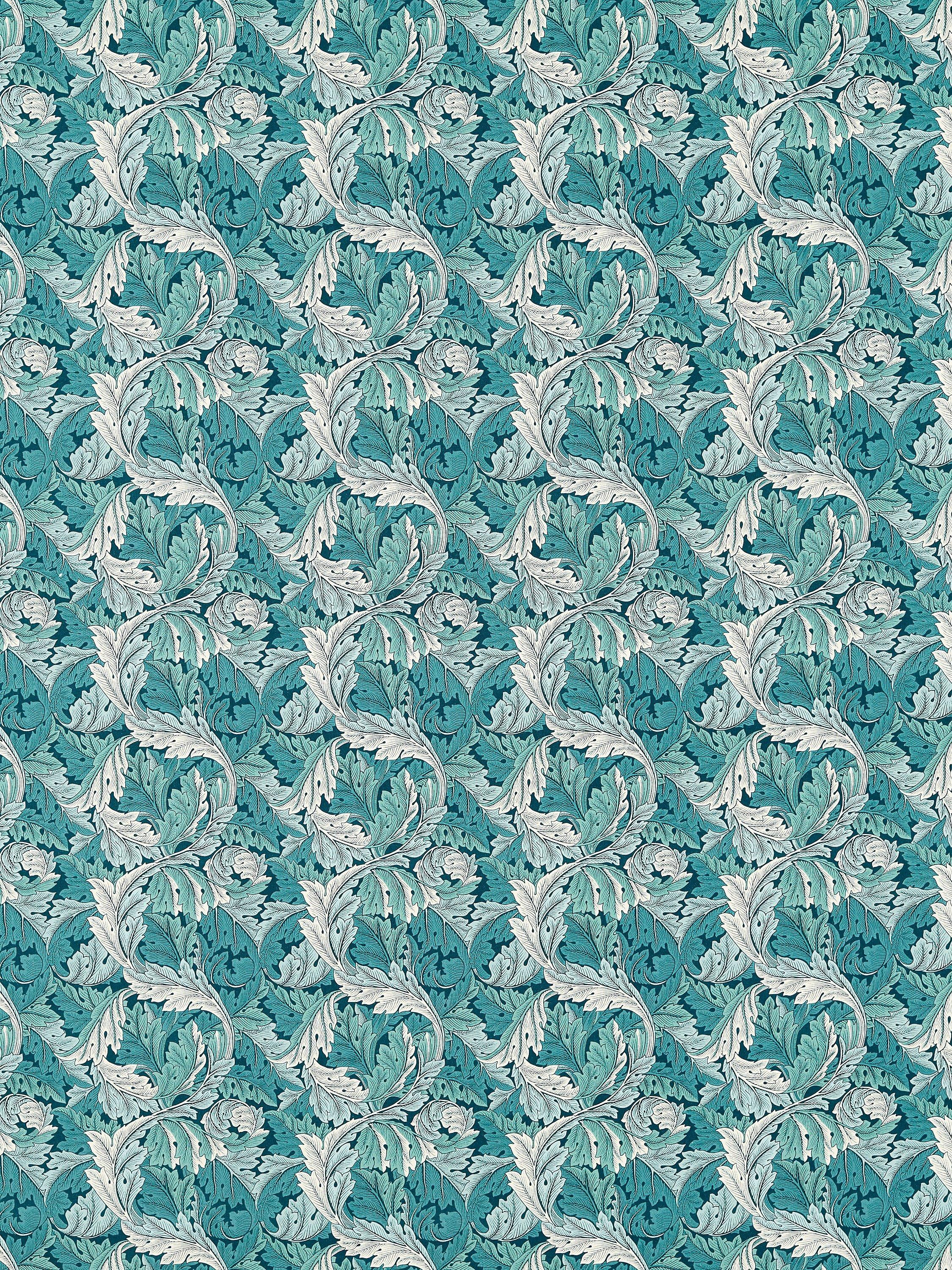 Clarke & Clarke Acanthus Furnishing Fabric, Teal