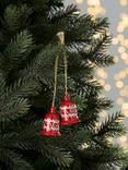 John Lewis Trinket & Treasure Paper Mache Bells Tree Decoration