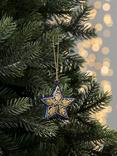 John Lewis Trinket & Treasure Paper Mache Star Tree Decoration