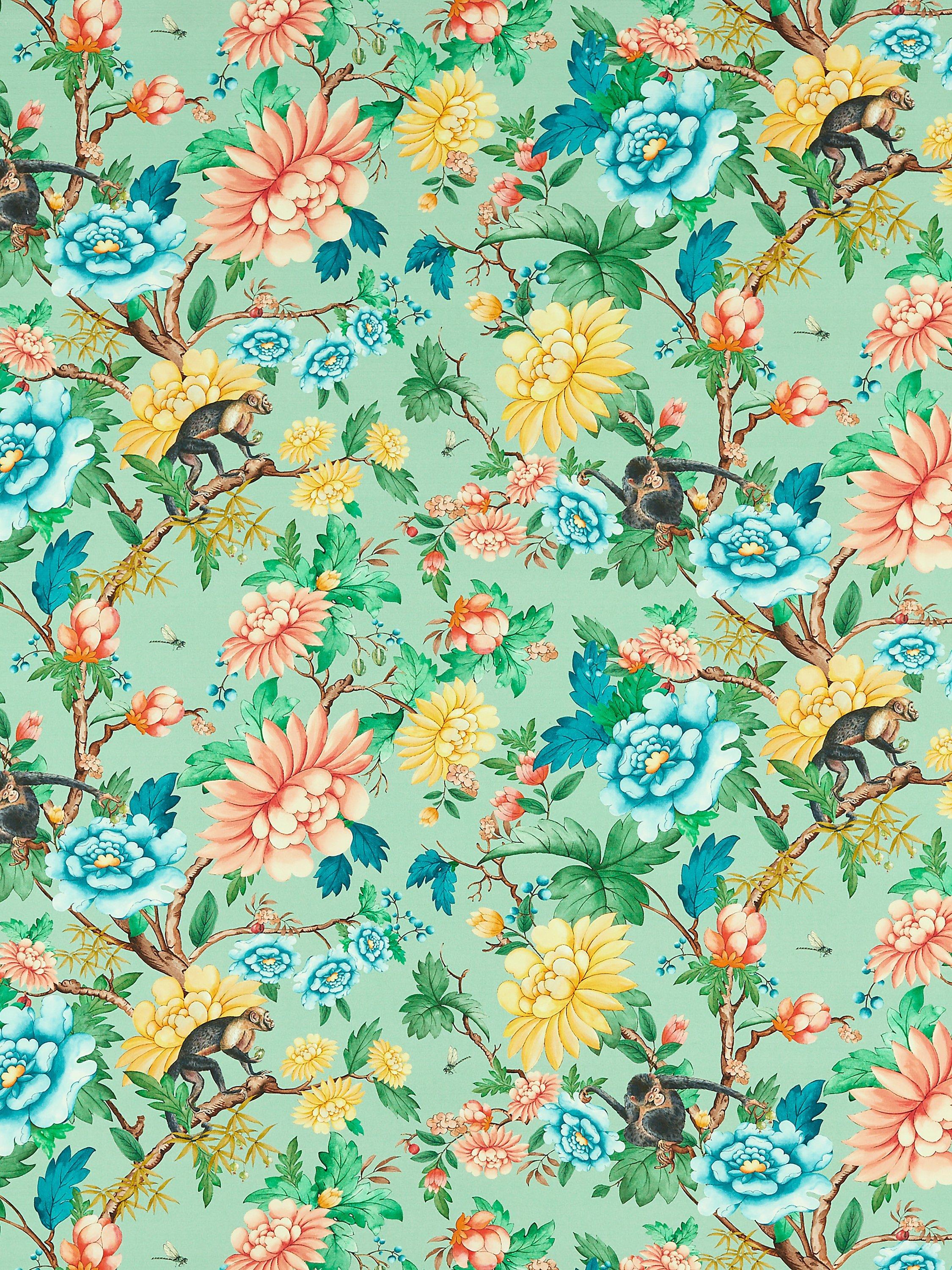 Clarke & Clarke Sapphire Garden Furnishing Fabric, Mineral