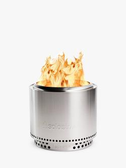 Solo Stove Bonfire 2.0 Stainless Steel Portable Smokeless Firepit & Stand, Silver