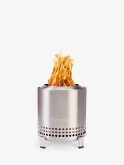 Solo Stove Mesa XL Stainless Steel Tabletop Smokeless Firepit & Stand, Silver