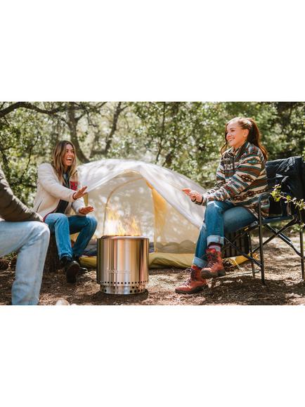 Solo Stove Ranger 2.0 Stainless Steel Portable Smokeless Firepit & Stand - view 2, Stainless Steel