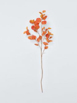 Everlands Autumn Blossom Stem, Pale Orange, Orange