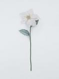 Everlands Poinsettia Stem, White