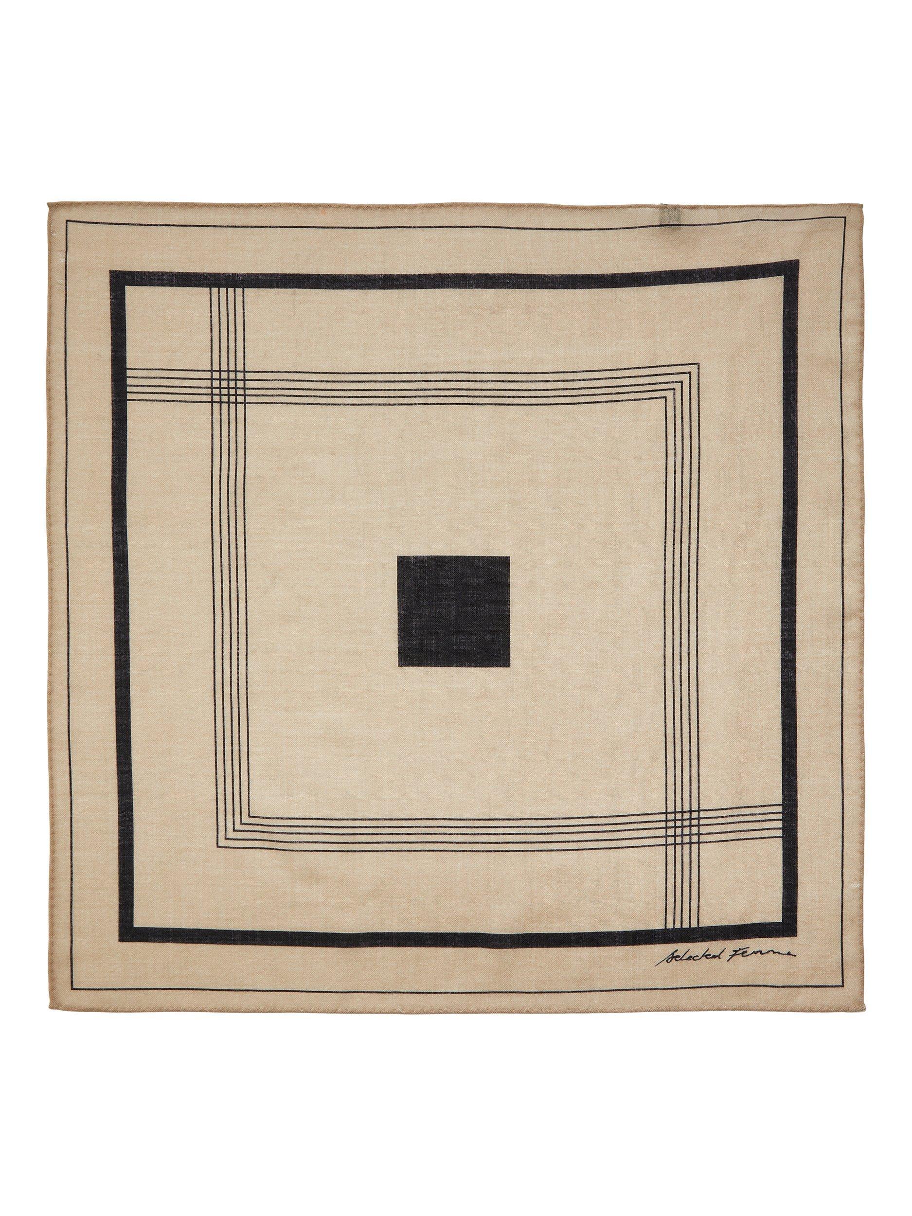 SELECTED FEMME Abbi Wool Scarf, Irish Cream