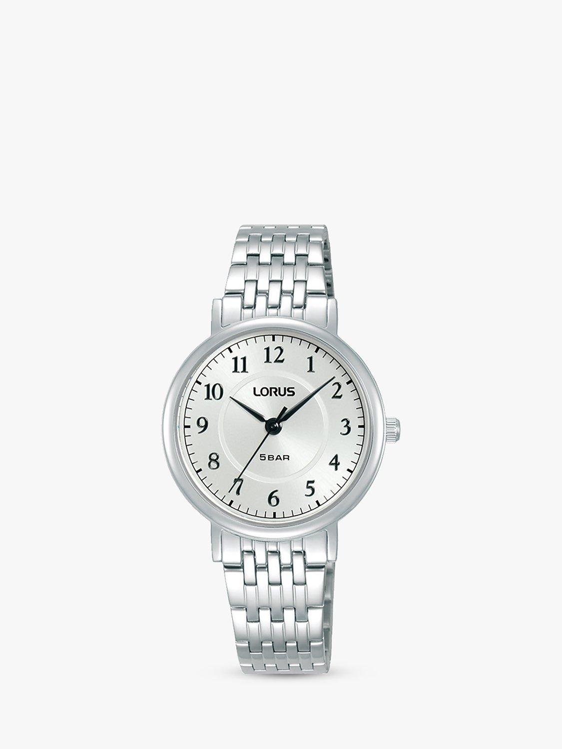 Lorus Women's Sunray Dial Bracelet Strap Watch, Silver