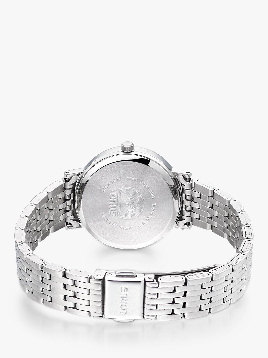 Lorus Women's Sunray Dial Bracelet Strap Watch, Silver