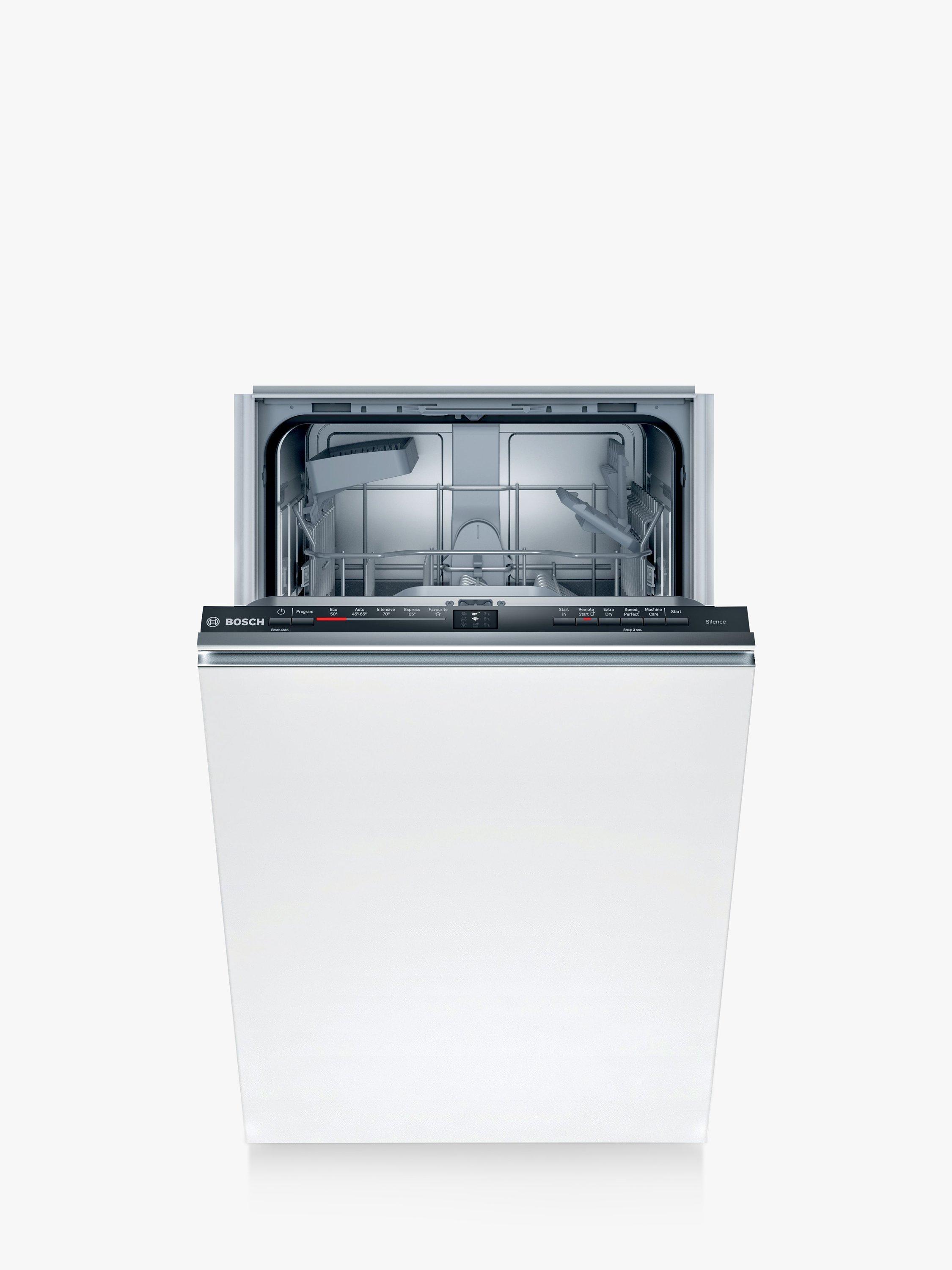 Shops slim integrated dishwasher