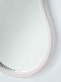 John Lewis Abstract Wall Mirror, 60 x 47cm - view 2, Greige