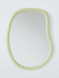 John Lewis Abstract Wall Mirror, 60 x 47cm, Pistachio