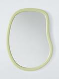 John Lewis ANYDAY Abstract Wall Mirror, 60 x 47cm, Pistachio