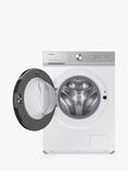 Samsung WW11DB8B95GHU1 Freestanding ecobubble™ Washing Machine, 11kg Load, 600rpm, White