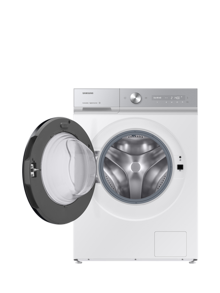 Samsung Series 8 WW11DB8B95GHU1 Freestanding Washing Machine, 11kg Load, 1400rpm, White - view 2, White