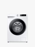 Samsung WW11DG6B25LEU1 Freestanding ecobubble™ Washing Machine, AI Energy, 11kg Load, 1400rpm, White