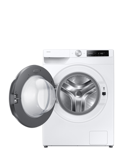 Samsung WW11DG6B25LEU1 Freestanding Washing Machine, AI Energy, 11kg Load, 1400rpm, White - view 2, White
