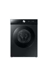 Samsung Series 8 WW90DB8U95GBU1 Freestanding Washing Machine, AI Energy, 9kg Load, 1400rpm Spin, Black