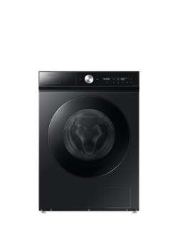Samsung Series 8 WW90DB8U95GBU1 Freestanding Washing Machine, AI Energy, 9kg Load, 1400rpm Spin, Black, Black