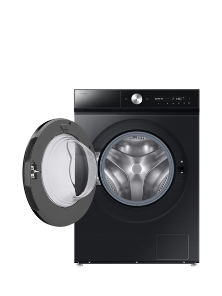 Samsung Series 8 WW11DB8B95GBU1 Freestanding Washing Machine, 11kg Load, 1400rpm Spin, Black - view 2, Black