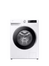 Samsung WW11DG6B85LEU1 Freestanding Washing Machine, AI Energy, 11kg load, 1400rpm Spin, White