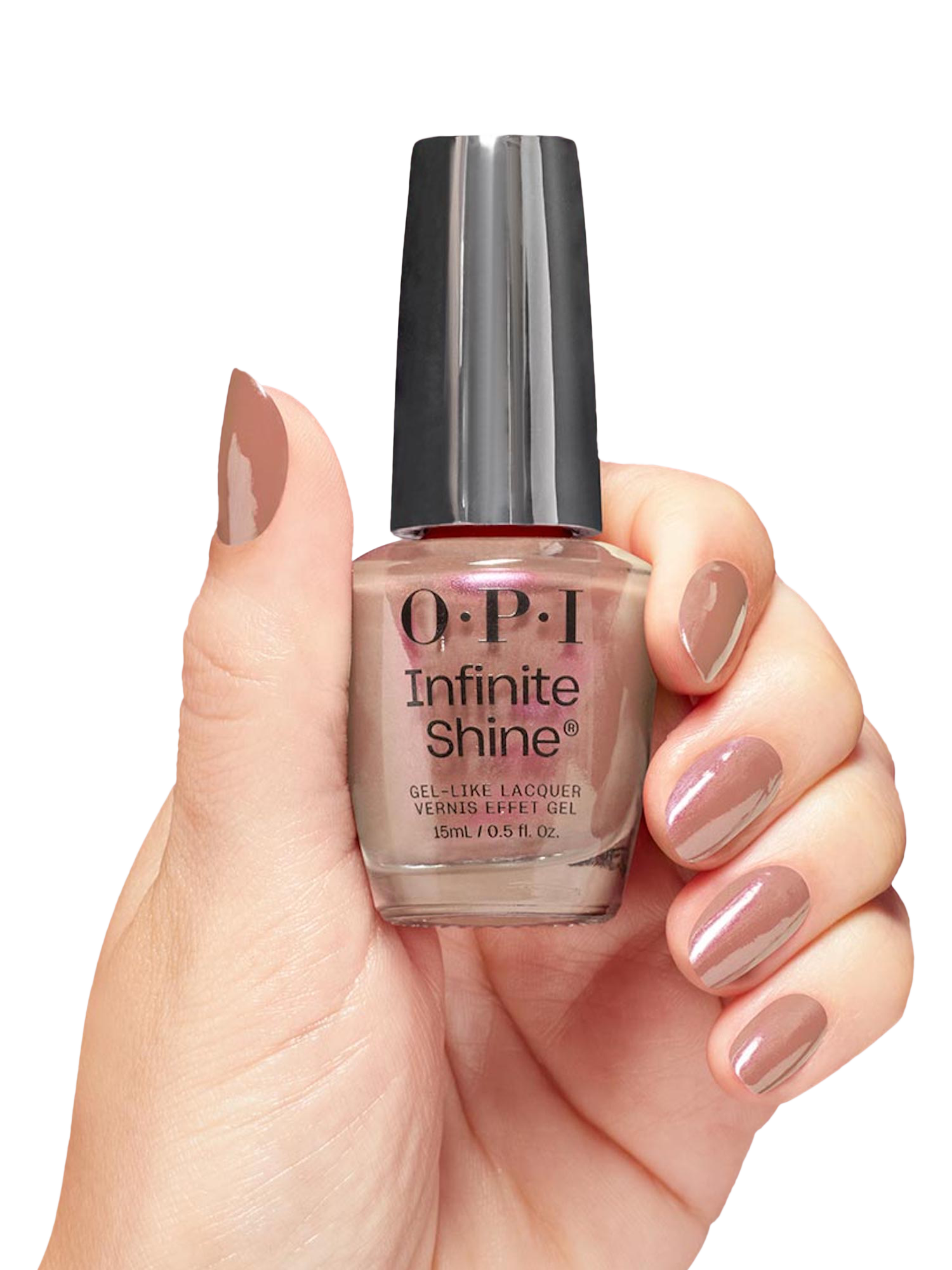 Product image 5 of 7, which shows OPI Infinite Shine Gel-Like Lacquer Nail Polish, Werkin' Shine to Fivel