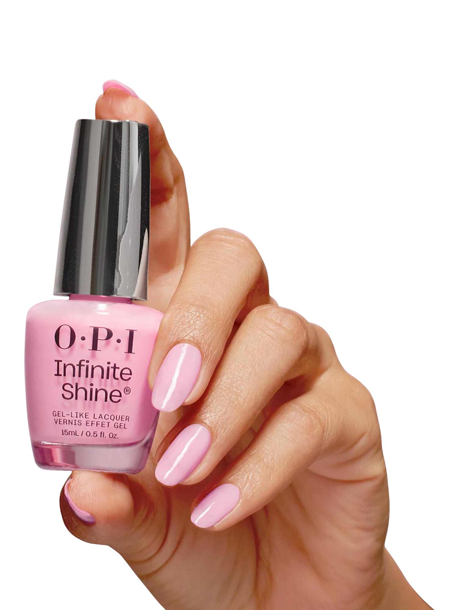 Product image 5 of 7, which shows OPI Infinite Shine Gel-Like Lacquer Nail Polish, Faux Ever Yours
