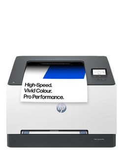 HP Laserjet Pro 3202DW Wireless Colour Printer with Wi-Fi & Instant On Technology, White, White