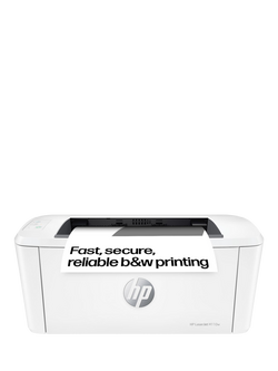 LaserJet M110w Wireless Mono Printer with Wi-Fi, White, White