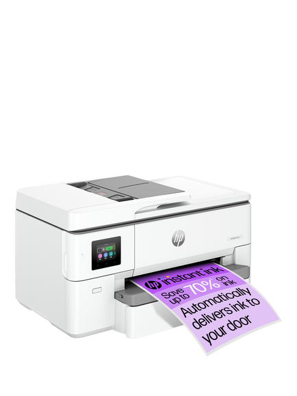 HP OfficeJet Pro 9720e All-in-One A3 Wireless Printer with Touch Screen, HP+ Enabled & HP Instant Ink Compatible, Light Cement - view 2, Light Cement