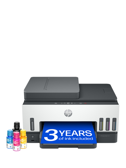 HP Smart Tank 7605 All-in-One Wireless Printer & Fax Machine, Light Basalt, Light Basalt