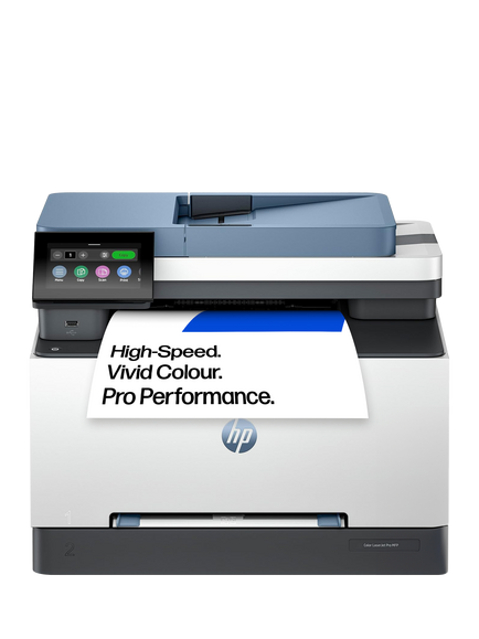HP Laserjet Pro MFP3302FDW Wireless Colour Printer with Wi-Fi & Instant On Technology, White, White