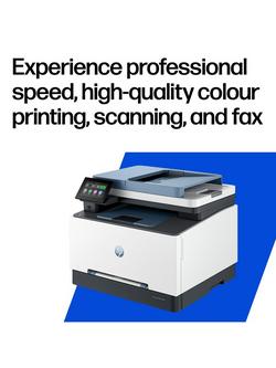 HP Laserjet Pro MFP3302FDW Wireless Colour Printer with Wi-Fi & Instant On Technology, White - view 2, White
