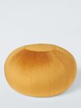 John Lewis Moroccan Velvet Bean Bag Pouffe, Teal