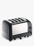 Dualit 4 Slice NewGen Classic Toaster, Black