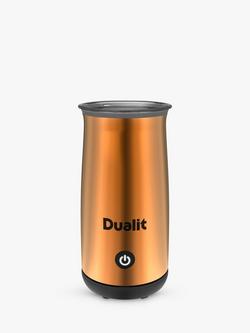 Dualit Hot Chocolate Maker & Milk Frother, Copper, Copper