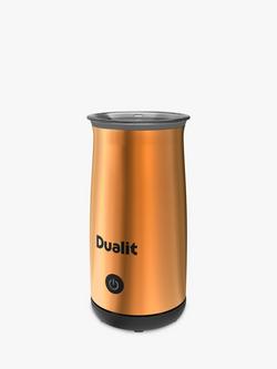 Dualit Hot Chocolate Maker & Milk Frother, Copper - view 2, Copper