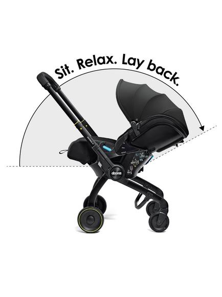 Doona X Car Seat & Stroller - view 2, Nitro Black