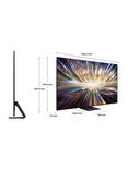 Samsung QE75QN800D (2024) Neo QLED HDR 8K Ultra HD Smart TV, 75 inch with TVPlus, AI Upscaling, Dolby Atmos & Infinity One Design with One Connect Box, Graphite Black