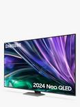 Samsung QE55QN85D (2024) Neo QLED HDR 4K Ultra HD Smart AI TV, 55 inch with TVPlus & Dolby Atmos, Carbon Silver