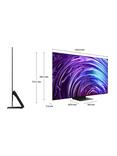 Samsung QE55S95D (2024) OLED HDR 4K Ultra HD Smart AI TV, 55 inch with TVPlus & Dolby Atmos, Graphite Black
