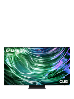 Samsung QE65S90D (2024) OLED HDR 4K Ultra HD Smart AI TV, 65 inch with TVPlus & Dolby Atmos, Graphite Black