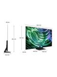 Samsung QE65S90D (2024) OLED HDR 4K Ultra HD Smart AI TV, 65 inch with TVPlus & Dolby Atmos, Graphite Black